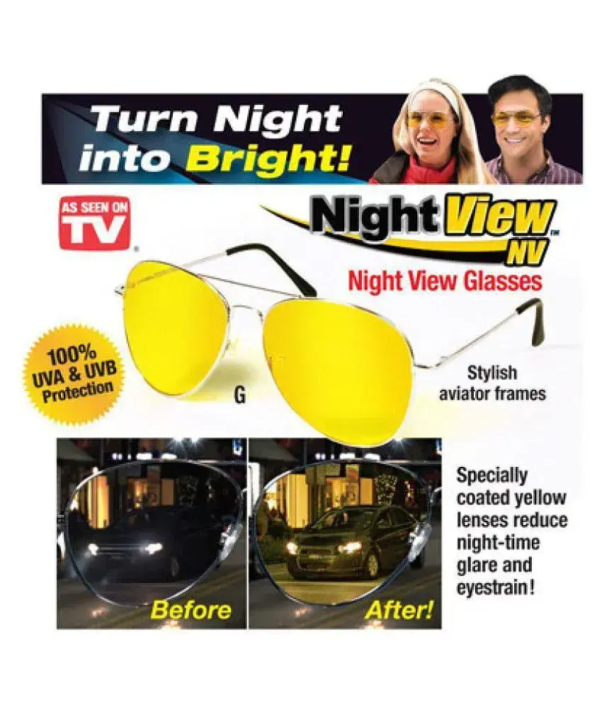 Style Smith Night Vision Yellow Riding Goggles Pack of 1 Buy Style Smith Night Vision Yellow Riding Goggles Pack of 1 Online at Low Price in India on Snapdeal