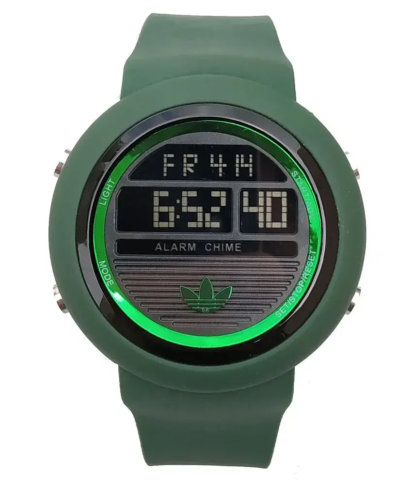 Adidas 8037 Rubber Digital Men s Watch