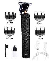 geemy GM-6603 Rechargeable Beard Trimmer ( BLACK )