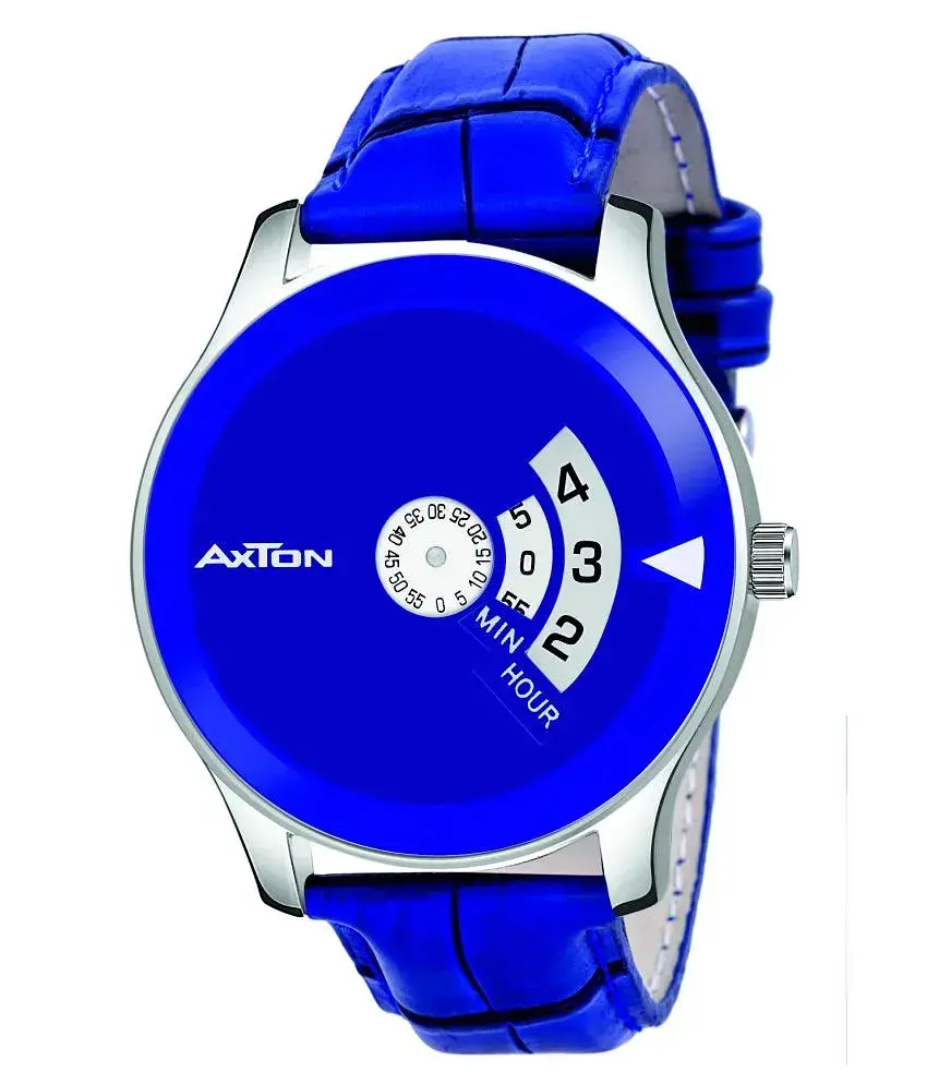 Axton 1604PiADU BLUE STRAP Leather Analog Men s Watch Buy Axton 1604PiADU BLUE STRAP Leather Analog Men s Watch Online at Best Prices in India on Snapdeal