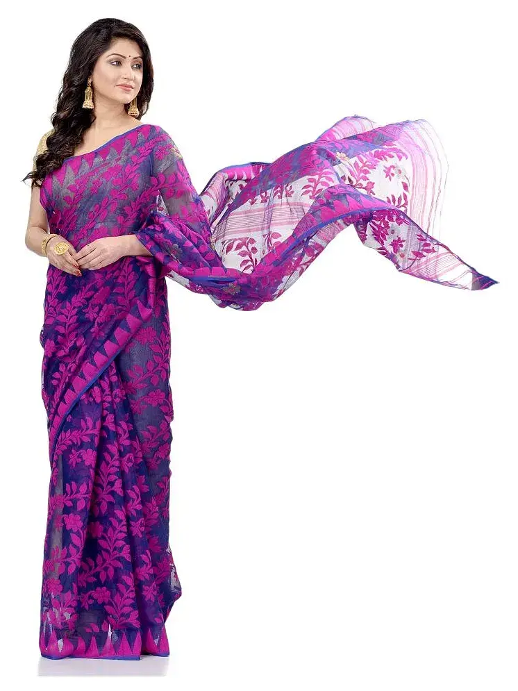 Desh Bidesh Purple Bengal Handloom Saree Single Price in India Buy Desh Bidesh Purple Bengal Handloom Saree Single Online at Snapdeal
