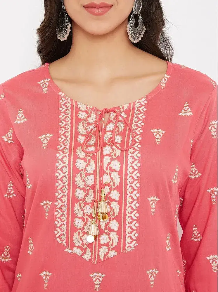 Snapdeal kurti with plazo top