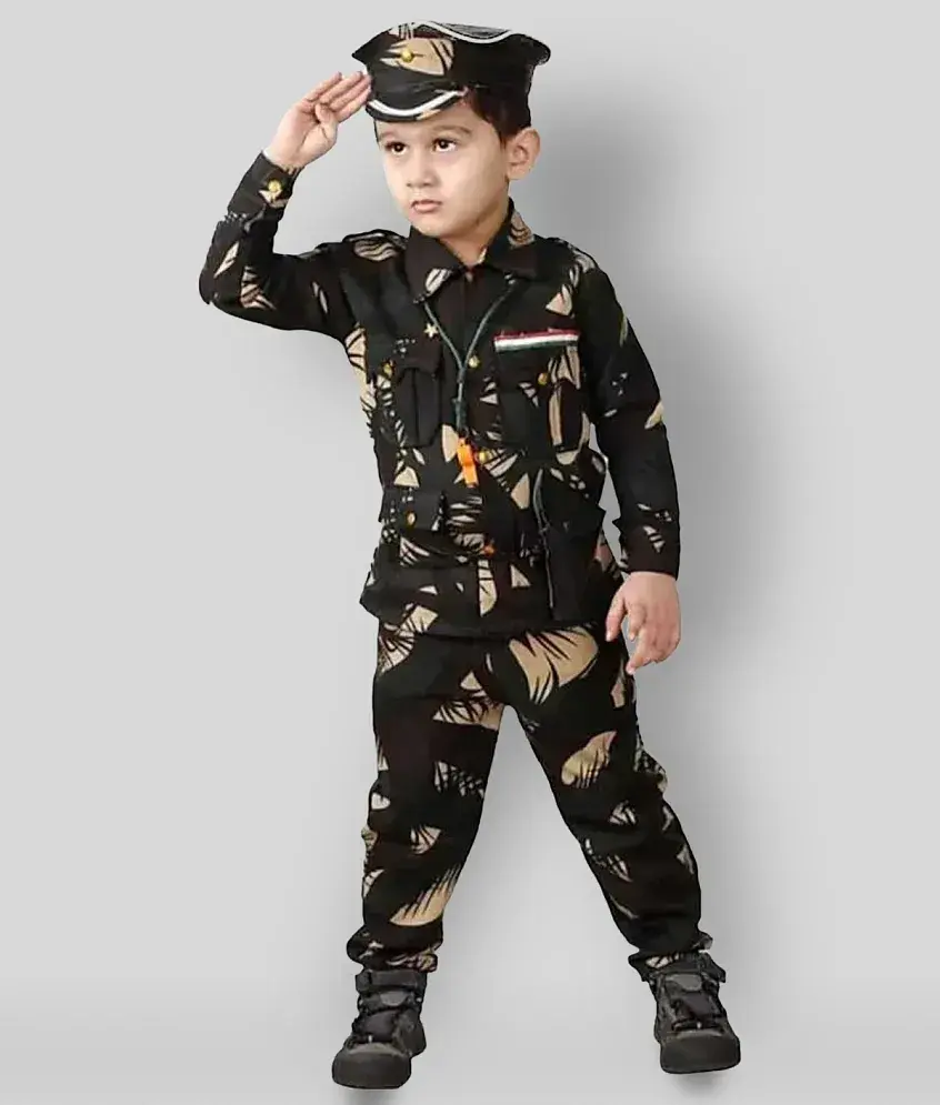 New Collection Army Dress for Boy