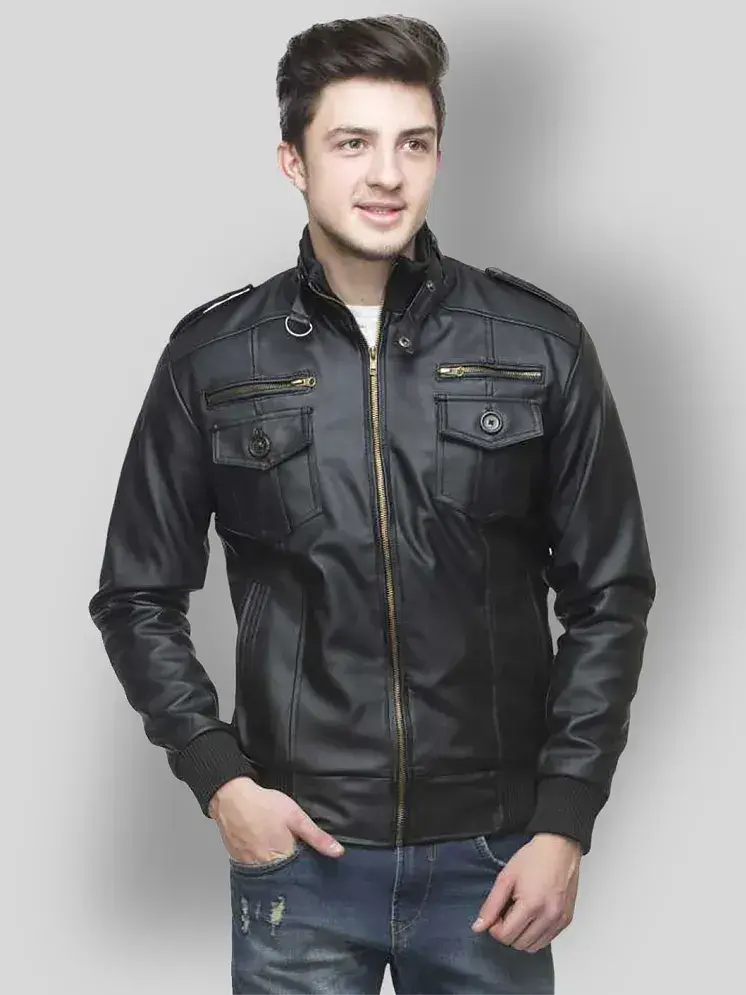 D G Brown Leather Jacket Buy D G Brown Leather Jacket Online at Best Prices in India on Snapdeal