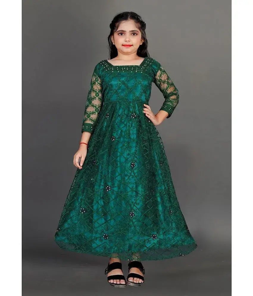 Aarika Girls Party Wear Gown Pink 11 12 Years Buy Aarika Girls Party Wear Gown Pink 11 12 Years Online at Low Price Snapdeal