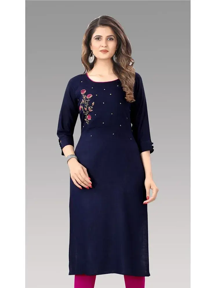 Shrigul Light Blue Cotton Women s Straight Kurti Pack of 1 Price in India Buy Shrigul Light Blue Cotton Women s Straight Kurti Pack of 1 Online at Snapdeal