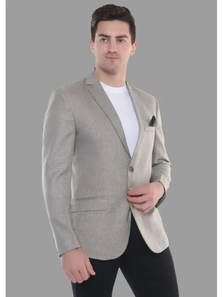 DKGF Fashion Beige Polyester Regular Fit Men s Blazer Pack of 1 Buy DKGF Fashion Beige Polyester Regular Fit Men s Blazer Pack of 1 Online at Best Prices in India on Snapdeal