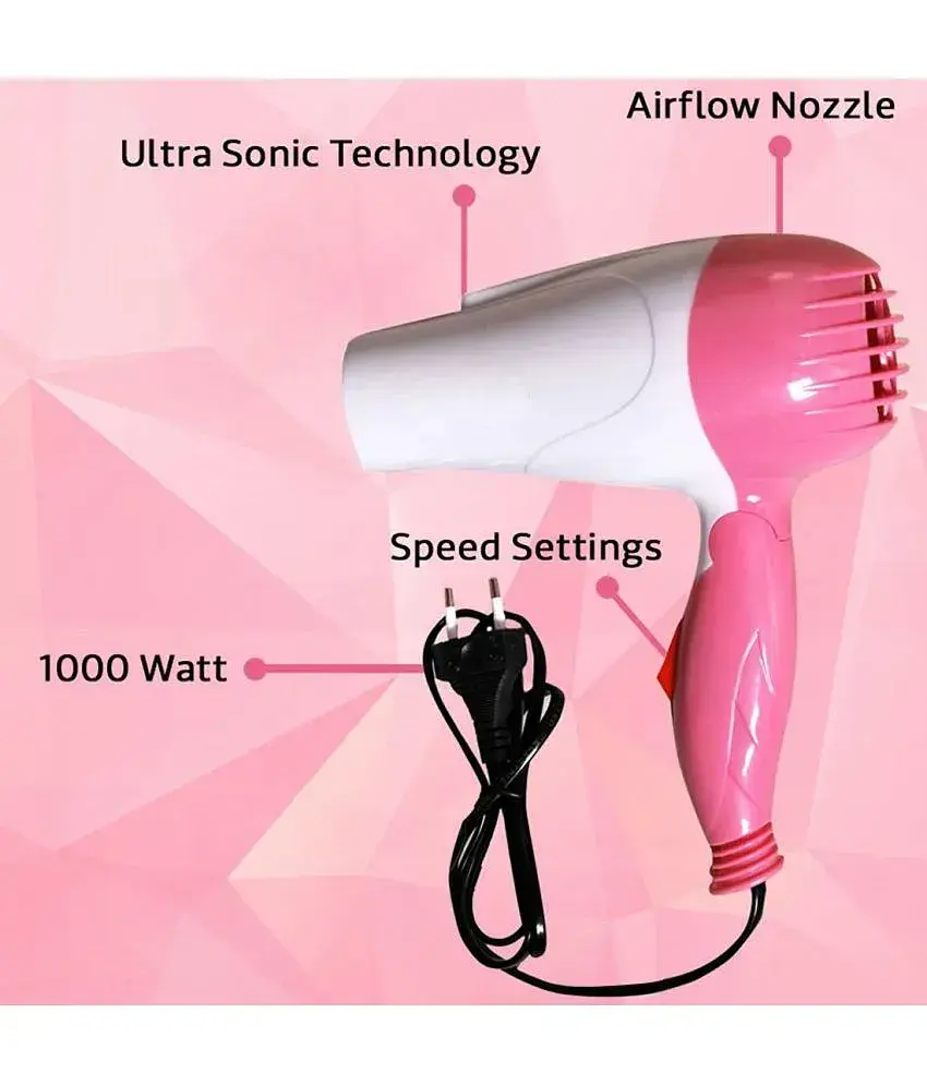 Bentag NV 1290 Foldable Pink Below 1500W Hair Dryer Price in India Buy Bentag NV 1290 Foldable Pink Below 1500W Hair Dryer Online on Snapdeal