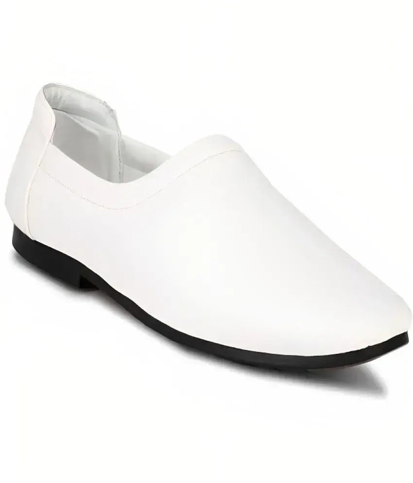 MARKRANGE White Men s Slip on Shoes
