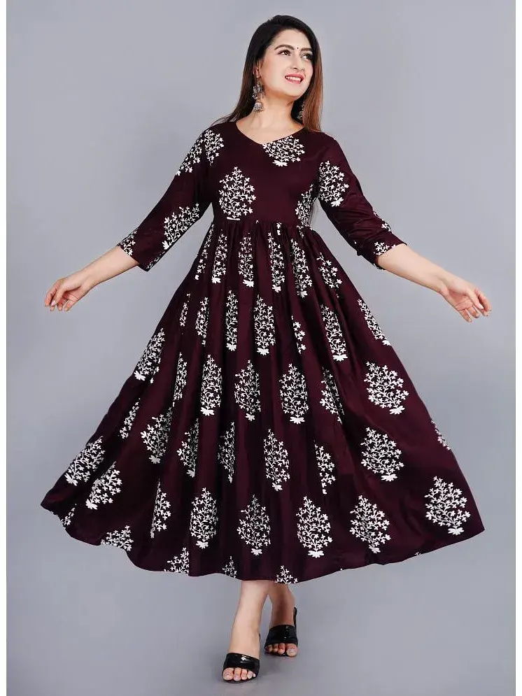 Rangita Women Rayon Yellow Embellished Calf Length Anarkali Kurti Price in India Buy Rangita Women Rayon Yellow Embellished Calf Length Anarkali Kurti Online at Snapdeal
