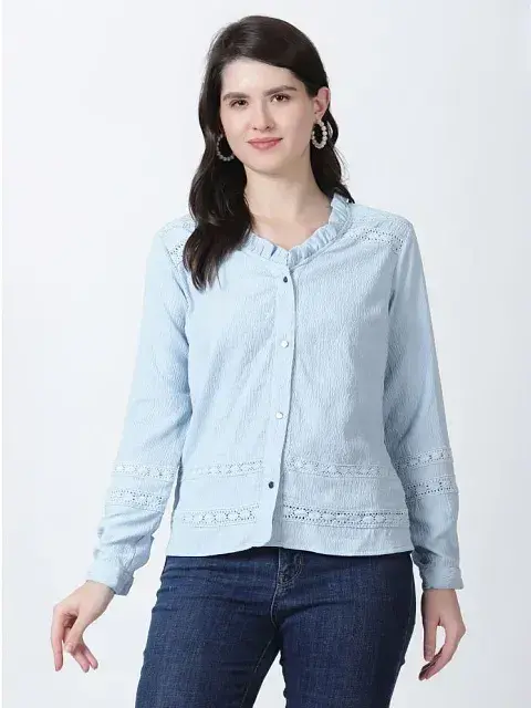 Buy Denim Tops for Women Online at Best Prices in India Snapdeal