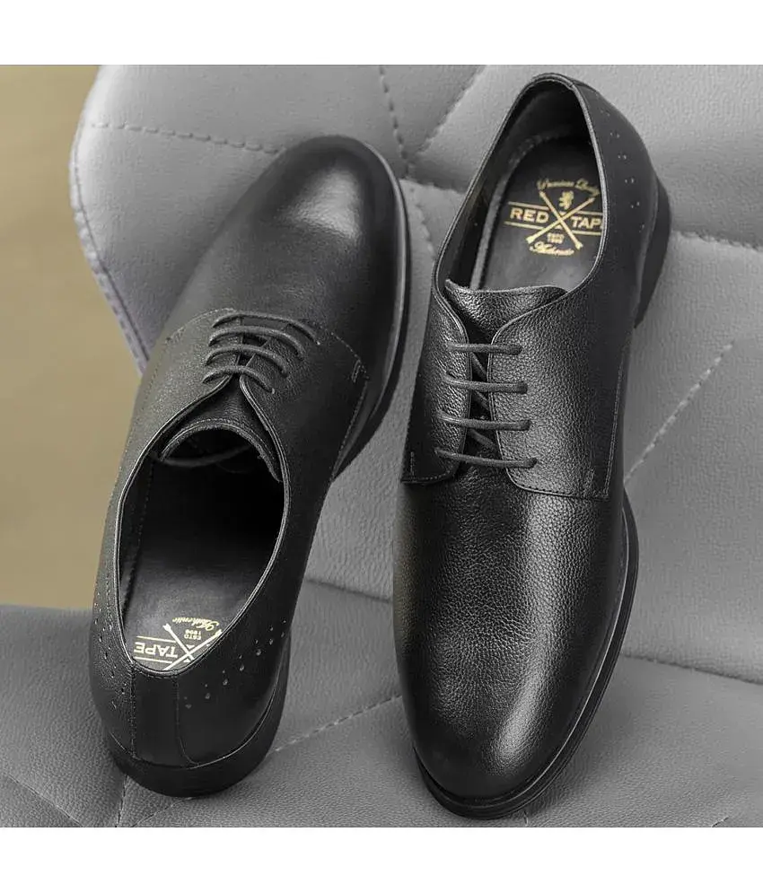 Red Chief Black Men s Derby Formal Shoes Buy Red Chief Black Men s Derby Formal Shoes Online at Best Prices in India on Snapdeal