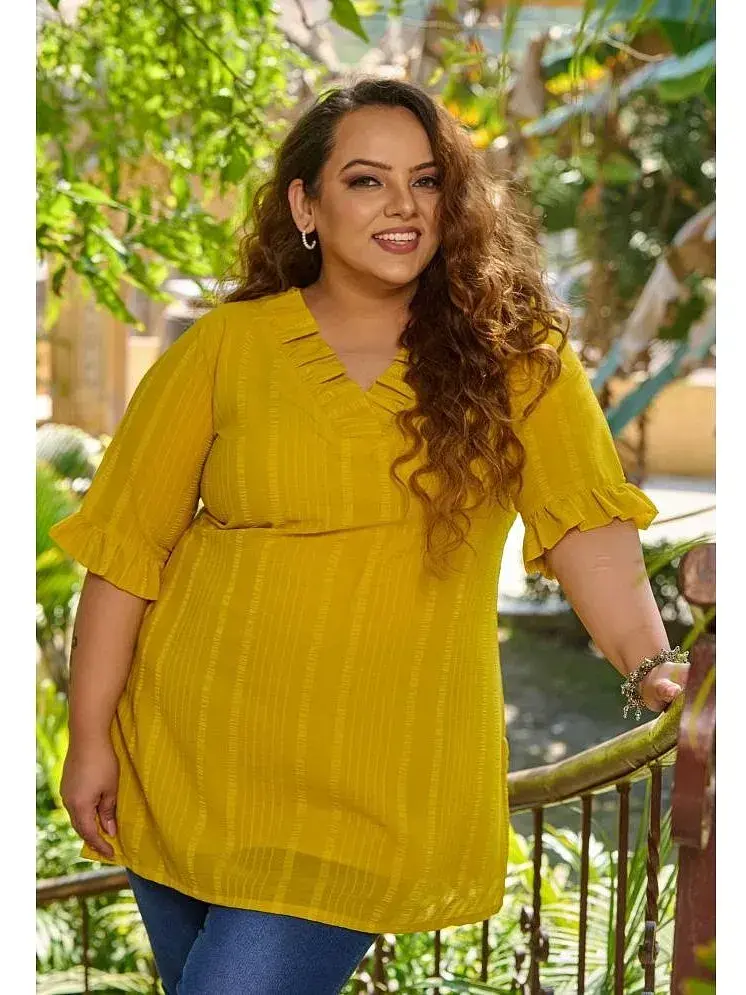 Snapdeal yellow kurti on sale